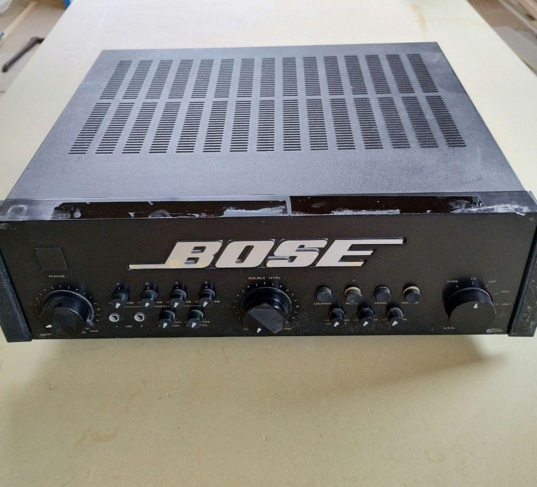 通電確認のみ ジャンク品 BOSE 4702-Ⅲ ミキサーアンプ パワーアンプ