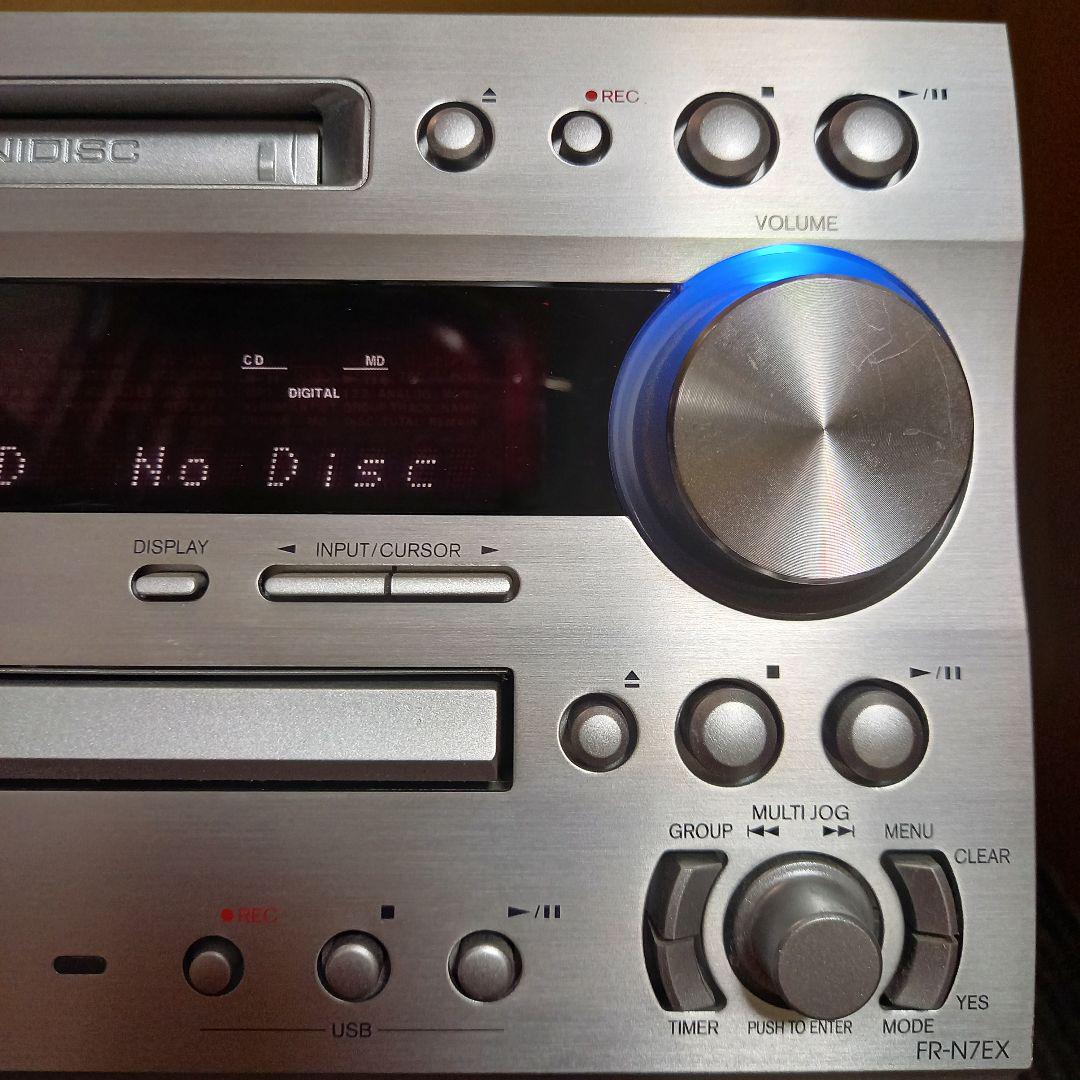 ONKYOのFR-N7EX(A) (完動品 良品 ピックアップ新品 整備済) ONKYO FR-N7EX(A) (完動美品 ピックアップ交換 整備済み) - メルカリ