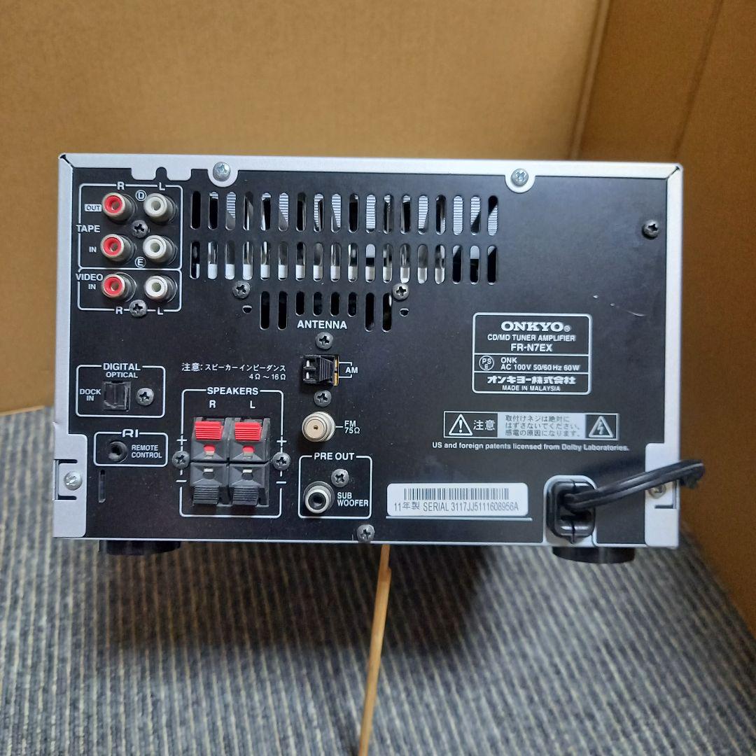 ONKYOのFR-N7EX(A) (完動品 良品 ピックアップ新品 整備済) ONKYO FR-N7EX(A) (完動美品 ピックアップ交換 整備済み) - メルカリ