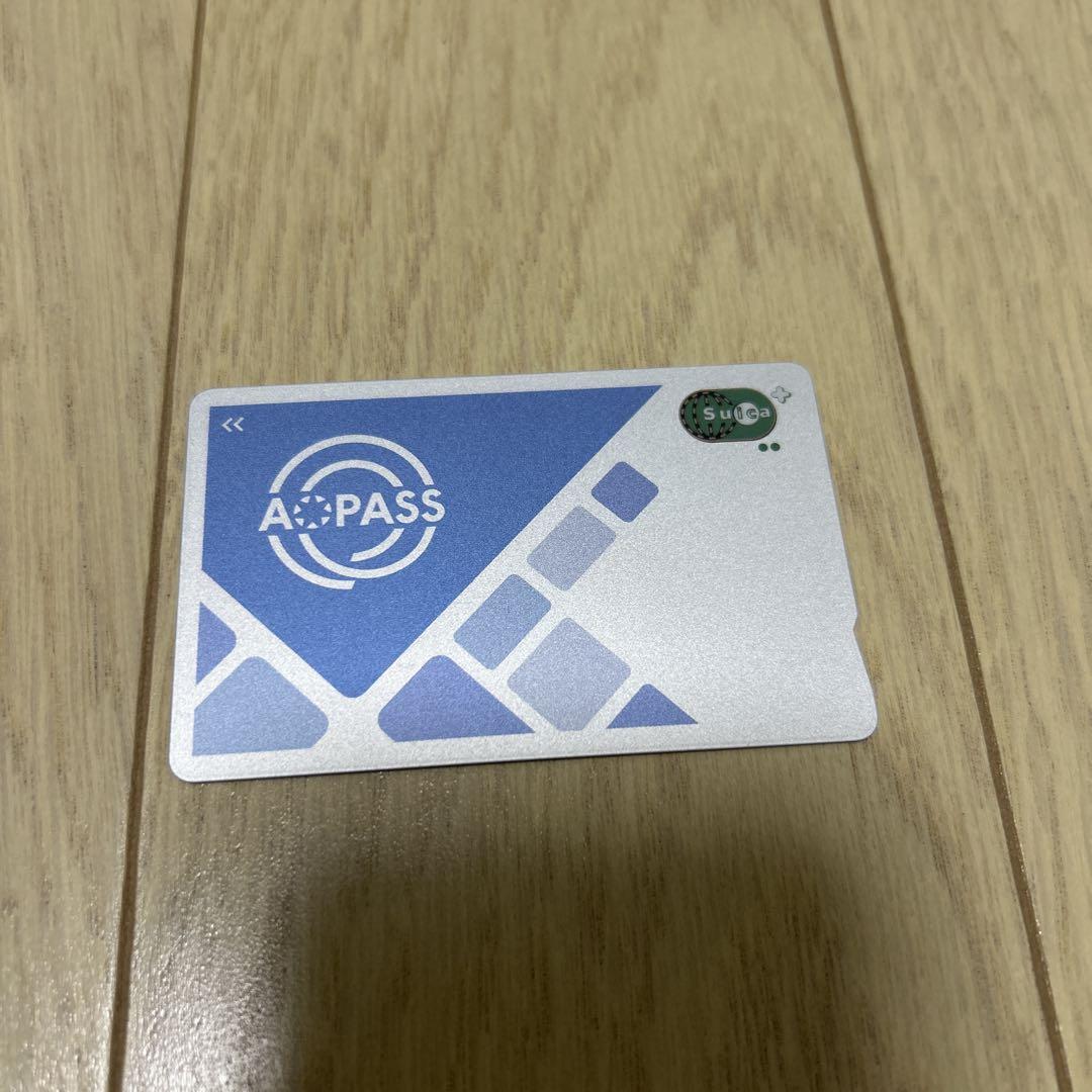 無記名Suica交通系ICカード 残高なし アオパス - メルカリ