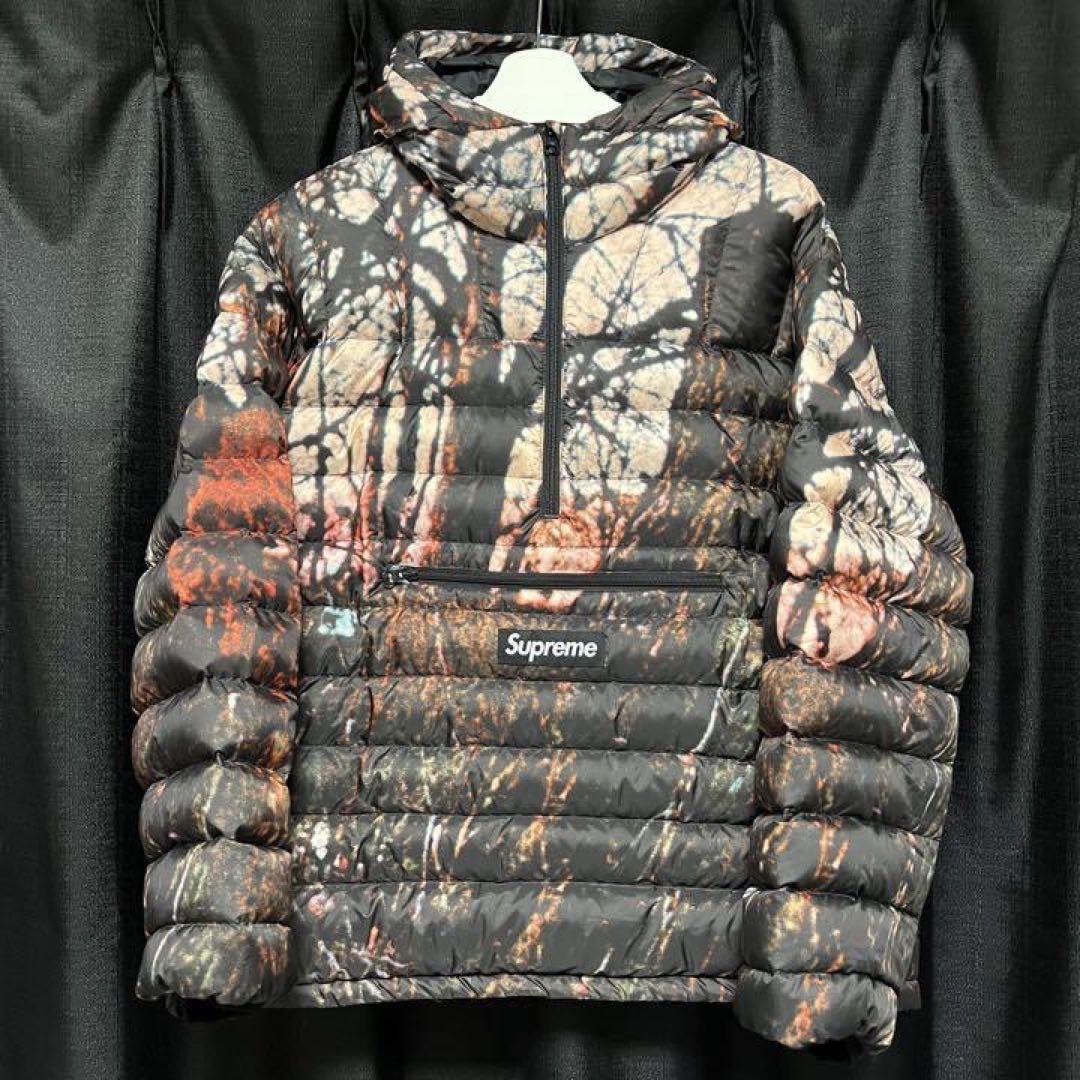 【美品】Supreme フード付きダウンジャケットXL