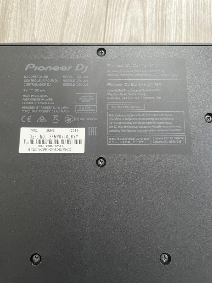 Pioneer DDJ-200 DJコントローラー
