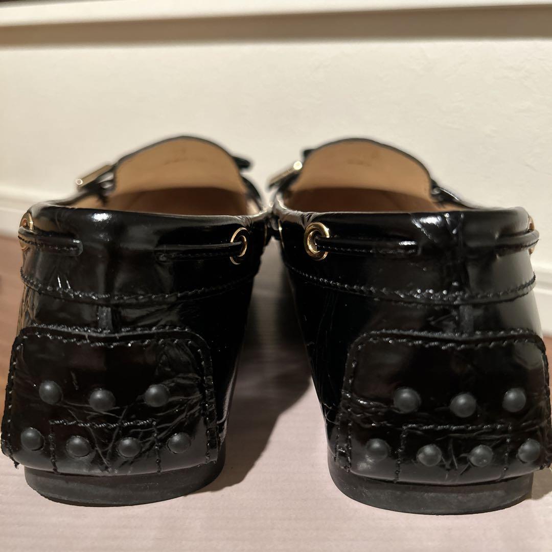 TOD’S ローファー 希少クロコダイル型押し　ゴンミーニ