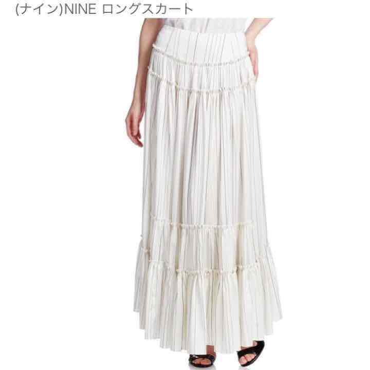 新品未使用 NINE ストライプスカート スカート