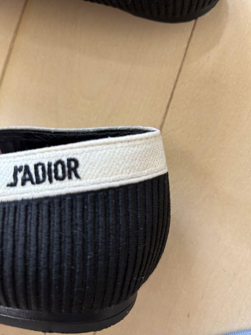 ディオール J'ADIOR フラットシューズ 黒 刺繍 41 1/2 - メルカリ ディオール J'ADIOR フラットシューズ 黒 刺繍 41 1/2 - メルカリ