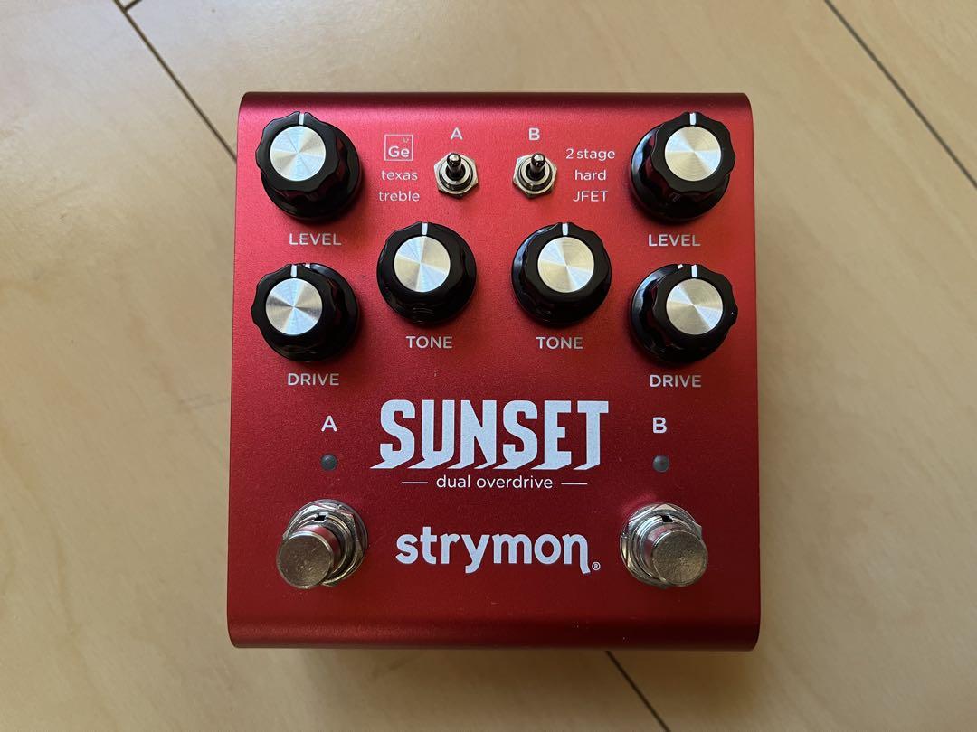 超美品!strymon SUNSET デュアルオーバードライブ 超美品!strymon SUNSET デュアルオーバードライブ