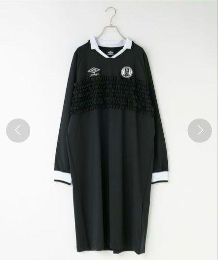 新品未使用【 LOWRYS FARM×umbro ゲームシャツワンピース 】