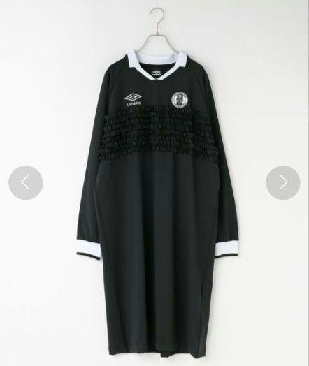 新品未使用【 LOWRYS FARM×umbro ゲームシャツワンピース 】