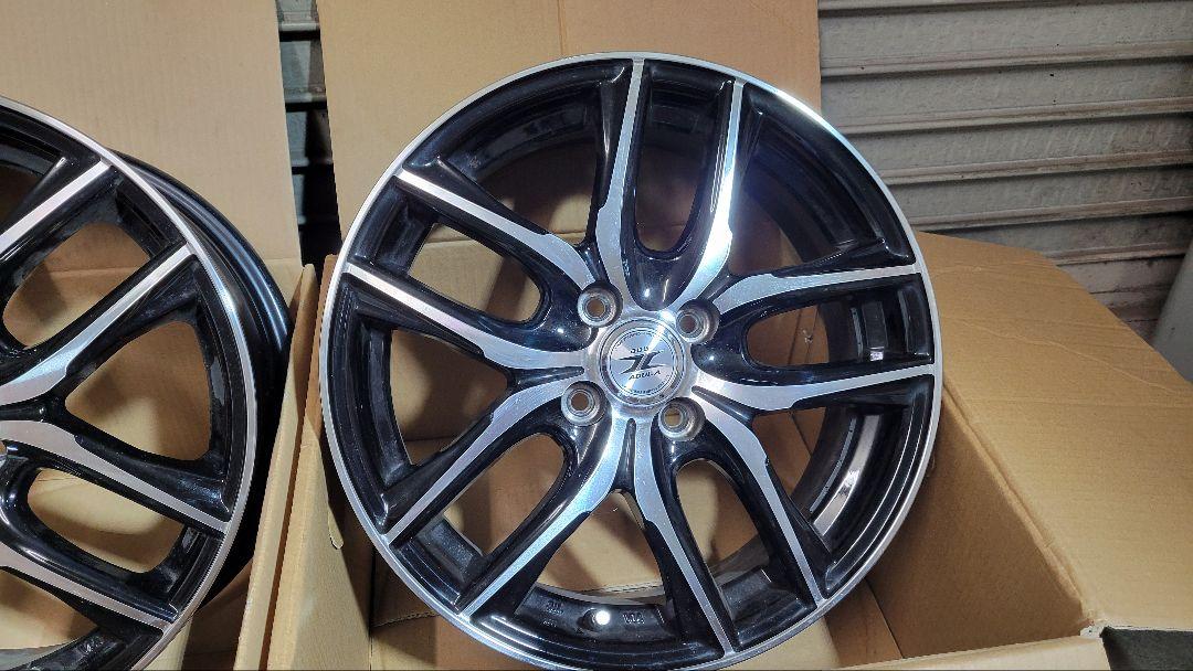 D.O.S.アデューラ 6j-16 off42 PCD100 4穴 使用短 美品