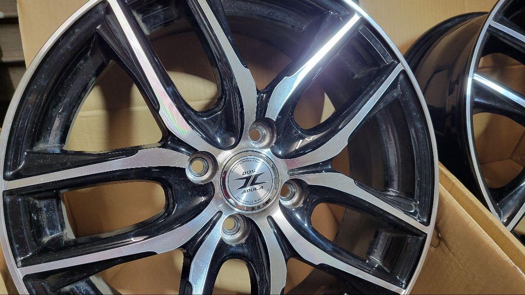 D.O.S.アデューラ 6j-16 off42 PCD100 4穴 使用短 美品