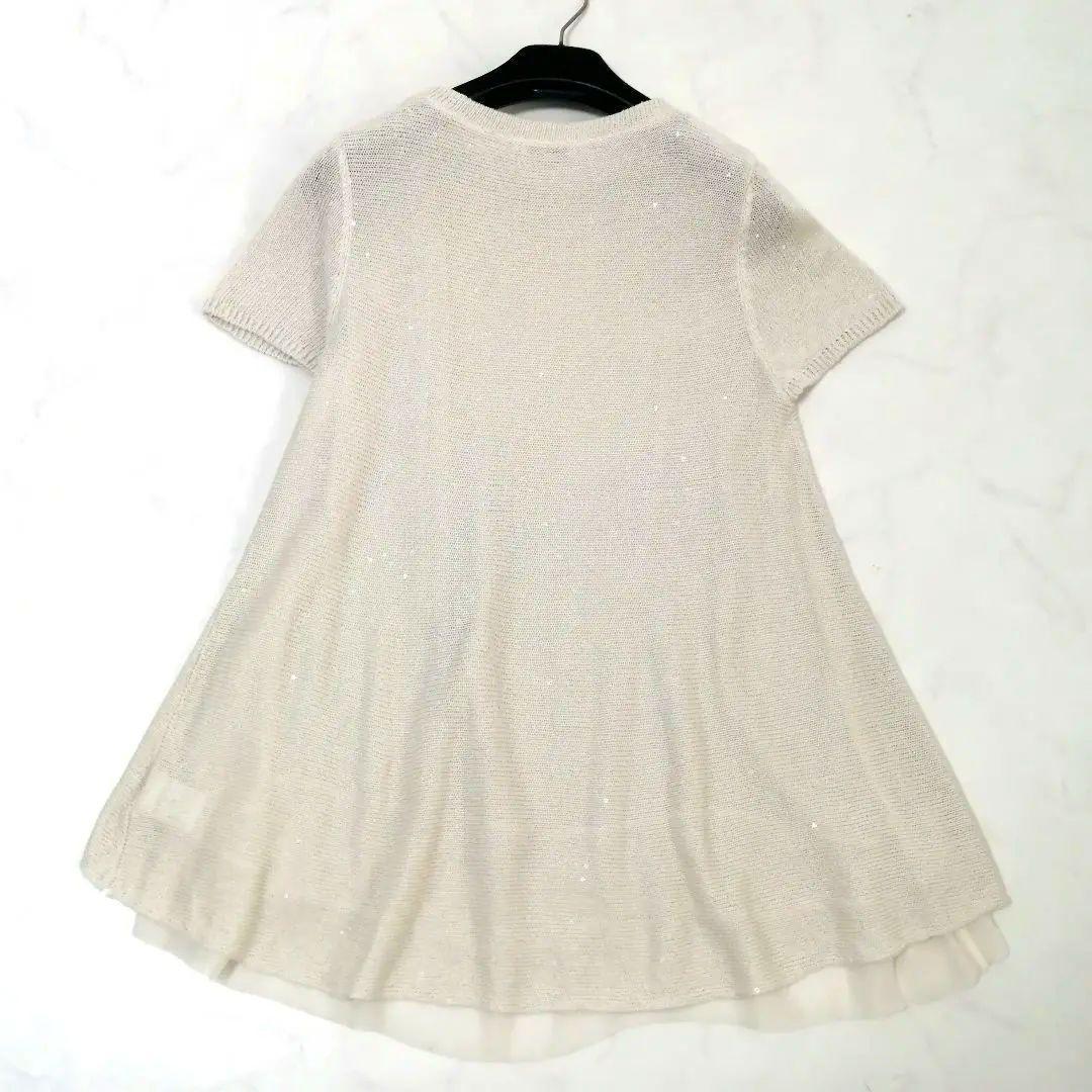 【専用】極美品✨ ブルネロクチネリ　トップス　スパンコール　リネン　シルク　L