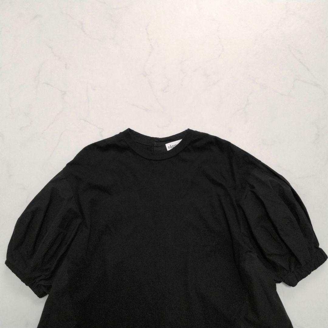美品　nagonstans ソフト天竺 WOVEN Combi プルオーバー