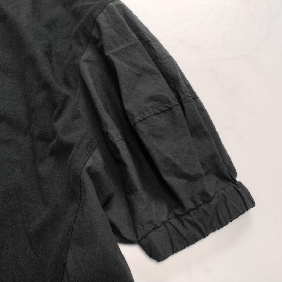 美品　nagonstans ソフト天竺 WOVEN Combi プルオーバー