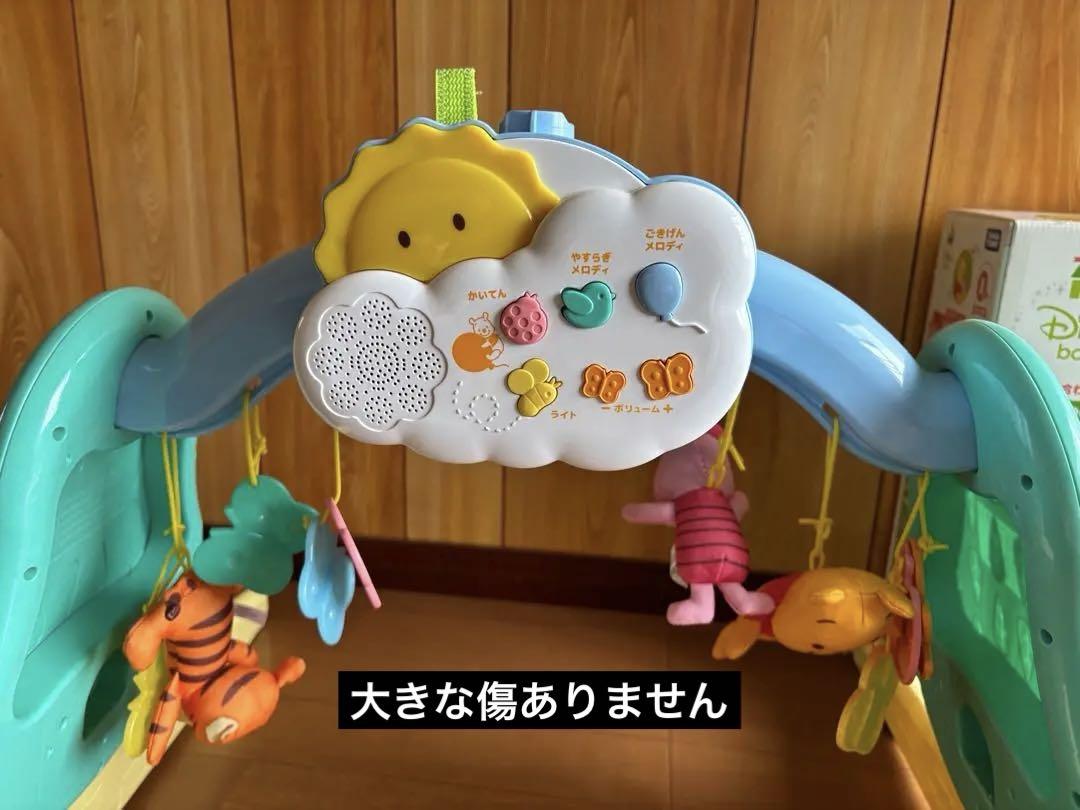 くまのプーさん えらべる回転6wayジムにへんしんメリー プーメリー箱説明書美品