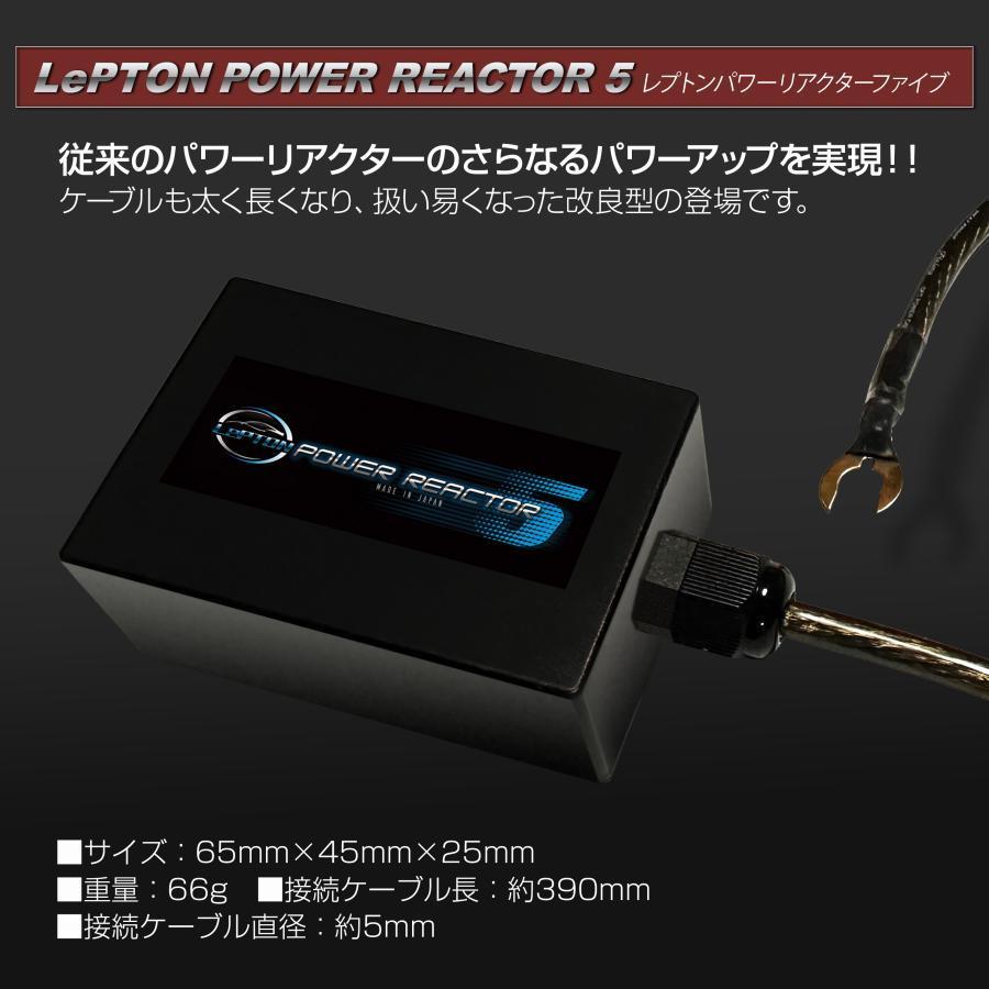 レプトンパワーリアクター トルクアップ!静電気除去