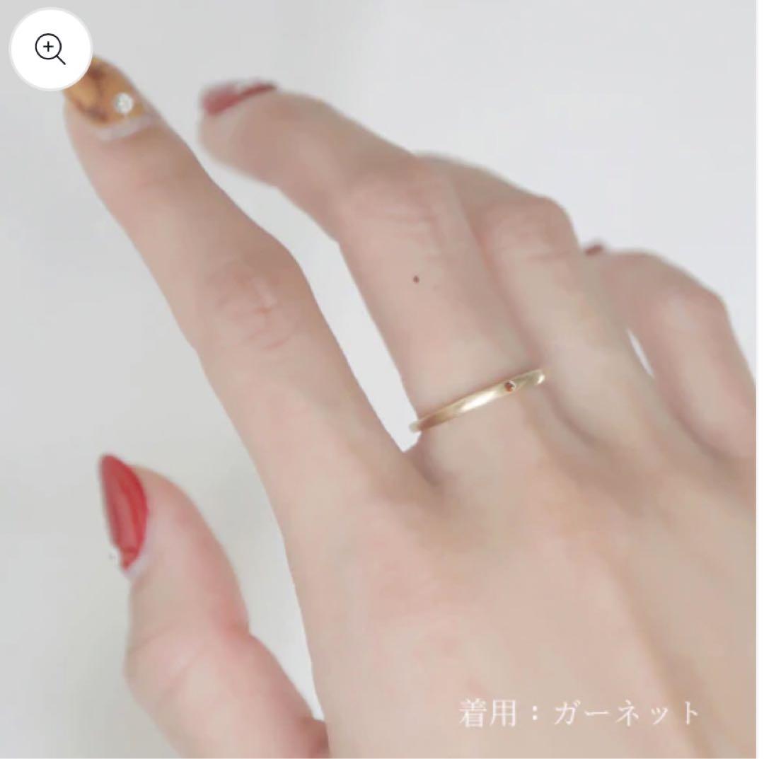 Jewel closet by L&Co. K10 マットテクスチャー リング
