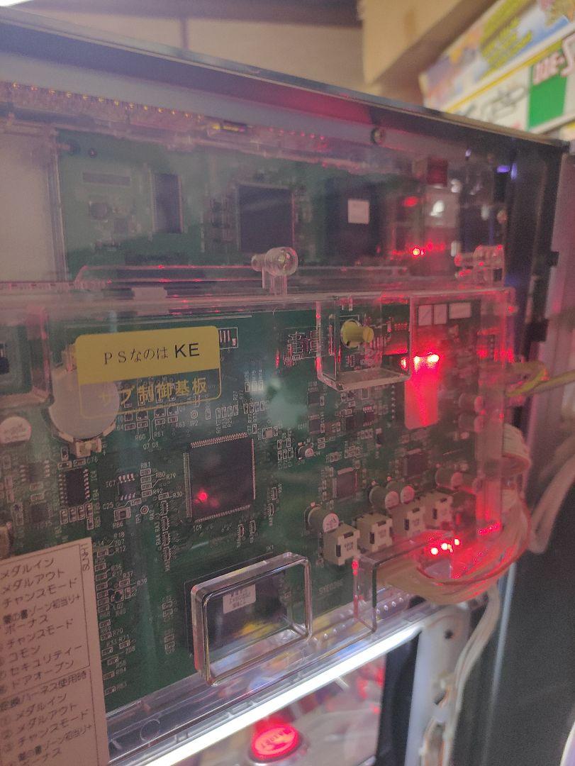 送料込み パチスロ実機 魔法少女リリカルなのは コイン不要機