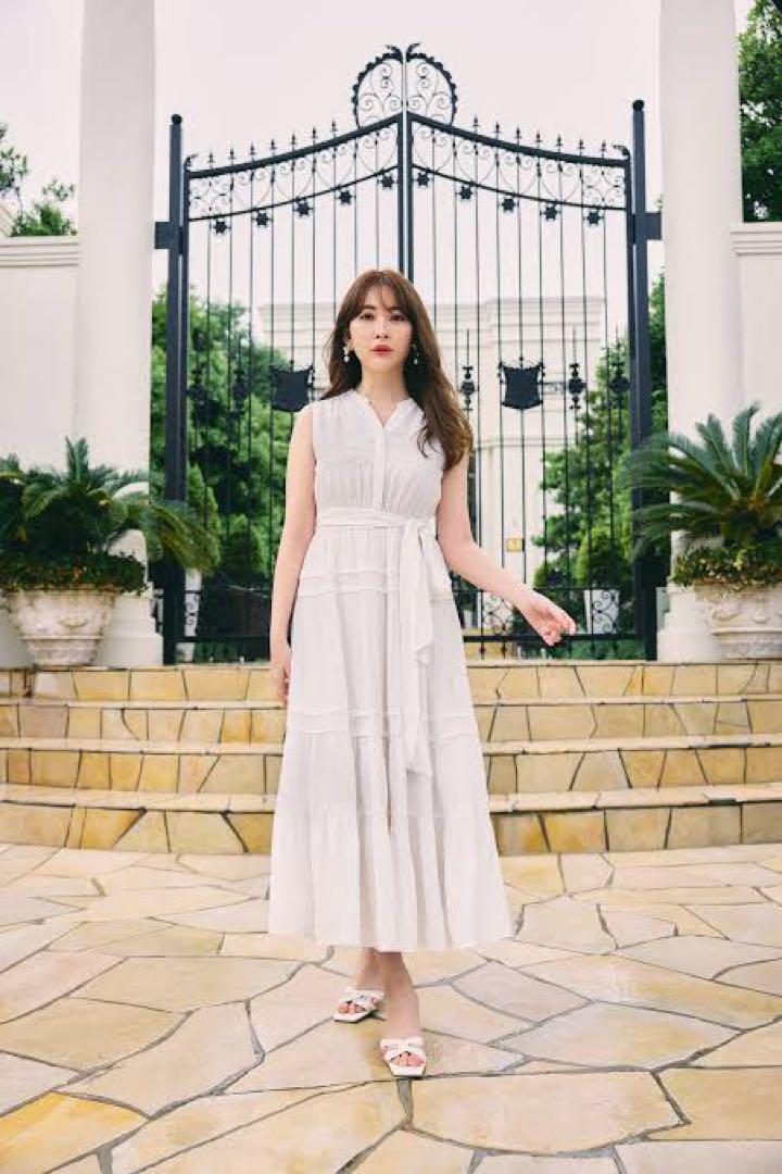 ワンピース Her lip to Scala Lace-Trimmed Dress