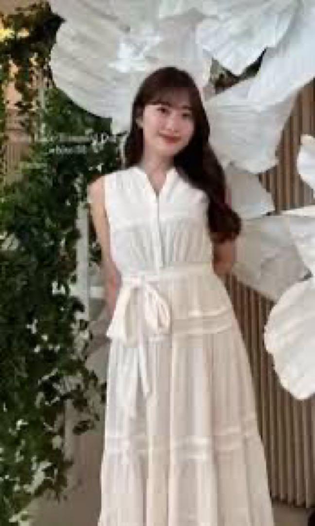 ワンピース Her lip to Scala Lace-Trimmed Dress