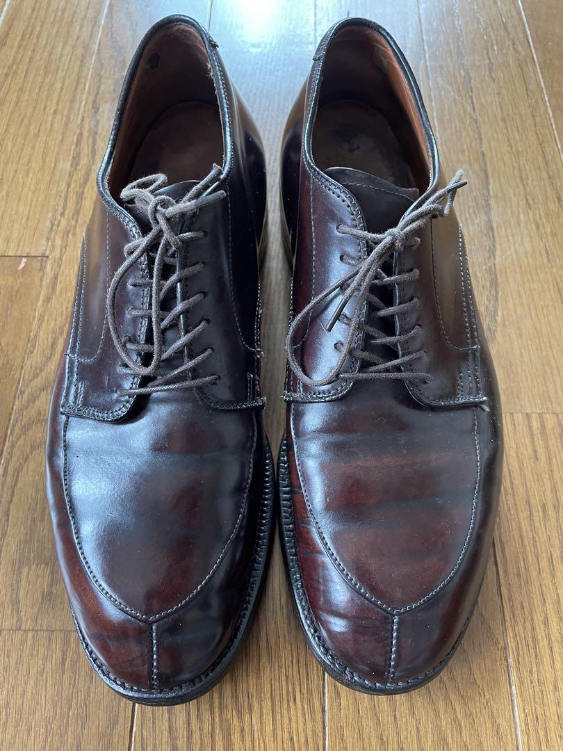Alden オールデン Vチップ バーガンディ 7D 54321