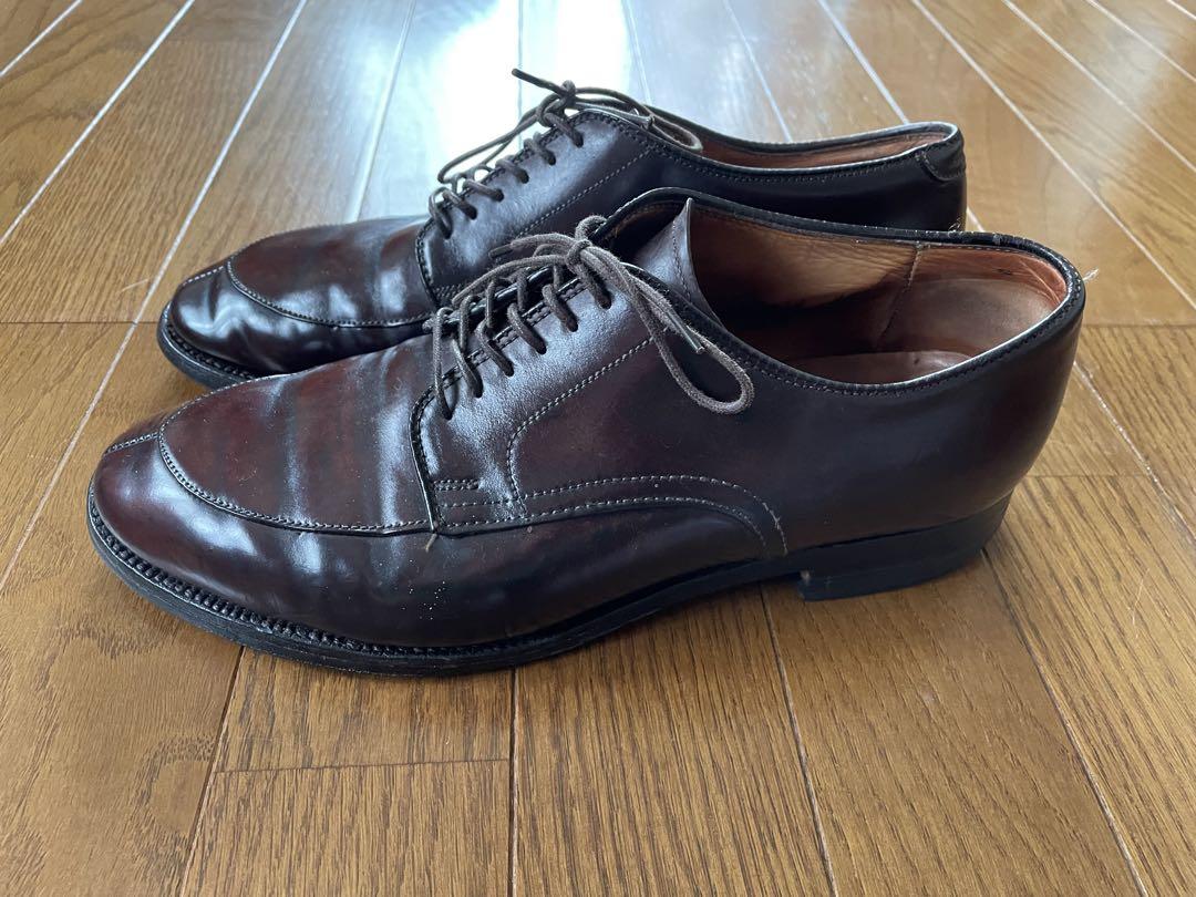 Alden オールデン Vチップ バーガンディ 7D 54321