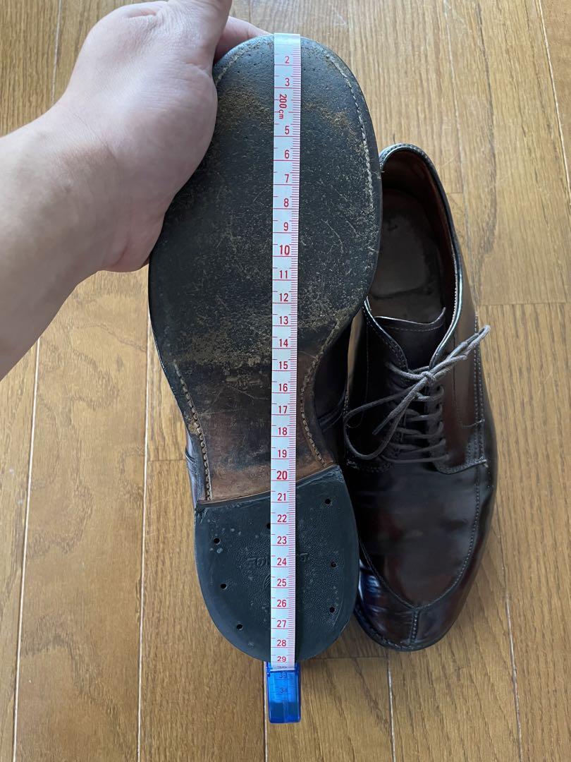 Alden オールデン Vチップ バーガンディ 7D 54321