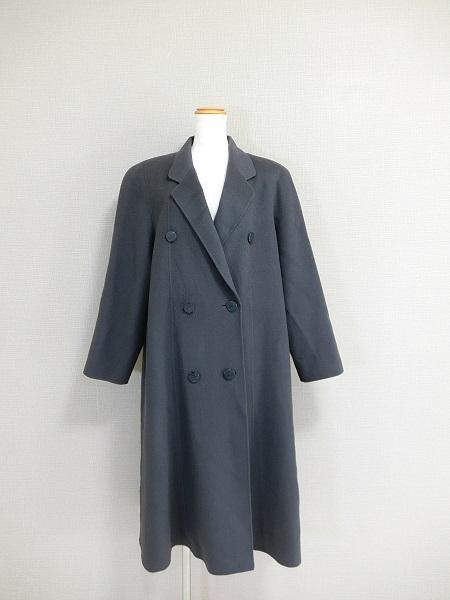 美品 Madoca ハンドメイド カシミヤ ロング チェスターコート
