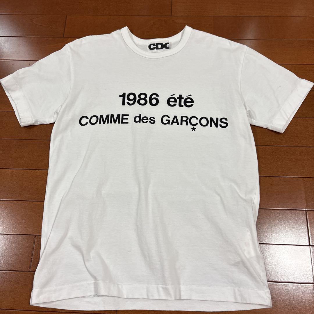 コムデギャルソンガール comme des garçons Tシャツ ホワイト PLAY COMME des GARCONS プレイ コム デ ギャルソン Tシャツ