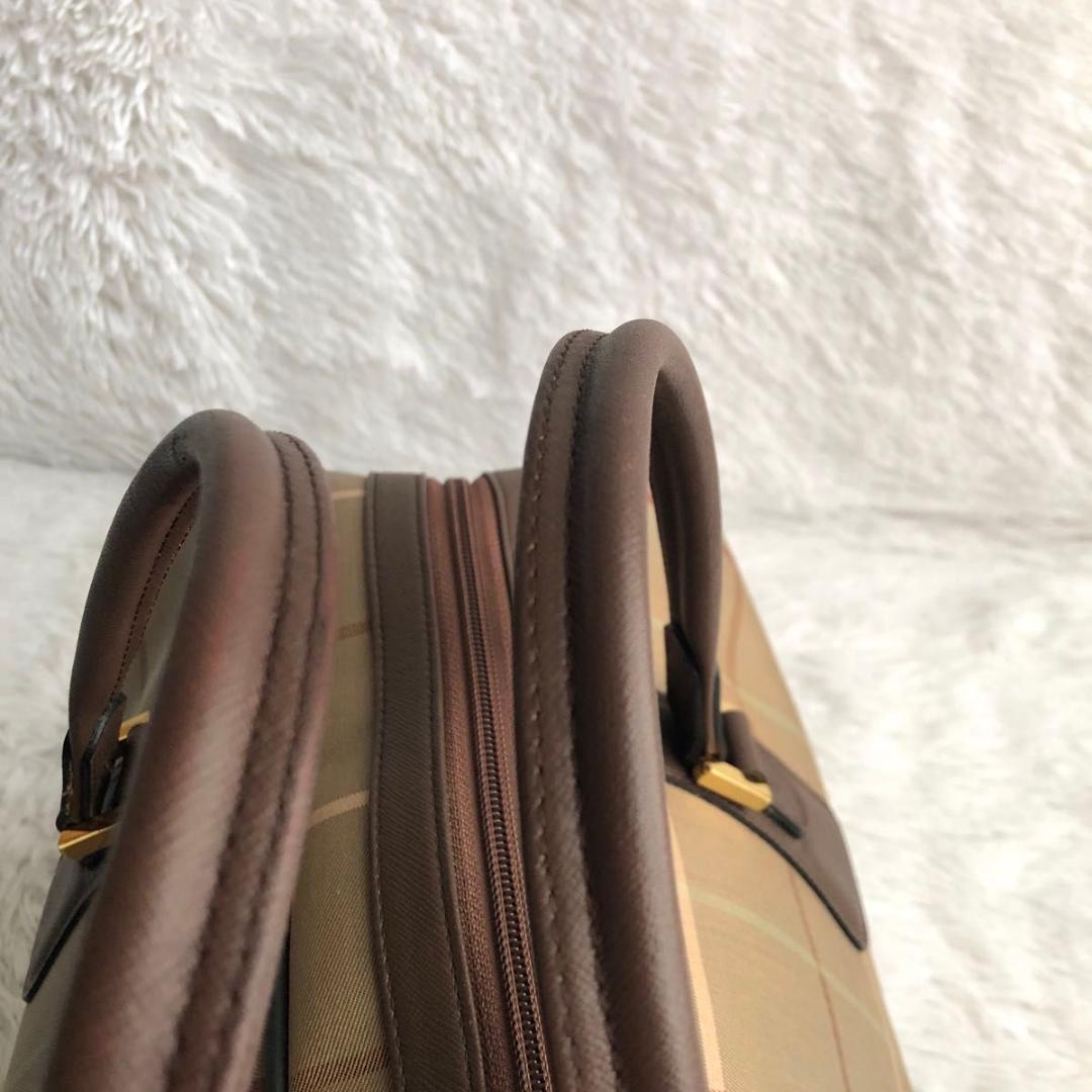 ボストンバッグ レディース 旅行 BURBERRY バーバリー チェック バッグ