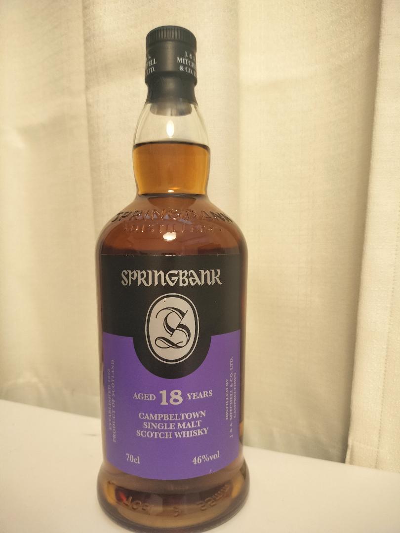 SALE! スプリングバンク18年　2022年　Springbank 18