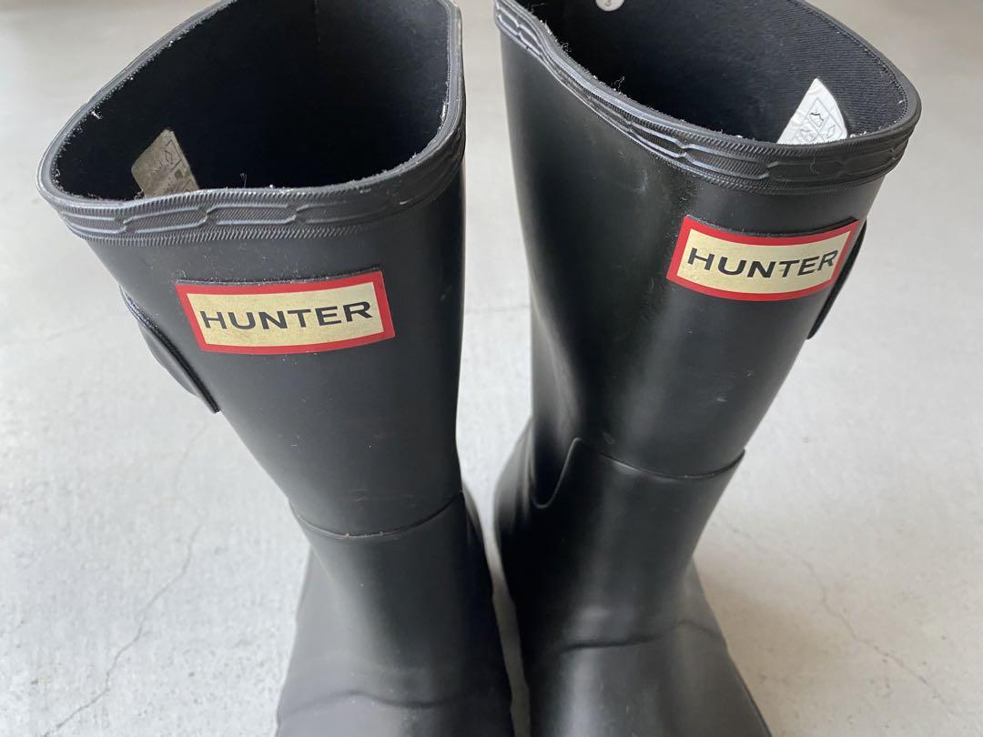 【限定値下げ‼︎】HUNTERハンター UK7 EU40/41 レインブーツ 長靴