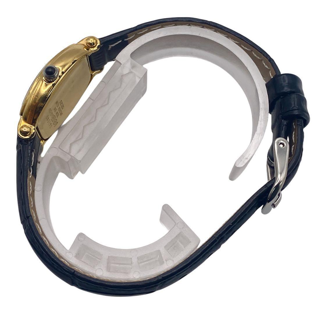 SEIKO エクセリーヌ ゴールド シェル文字盤 レディース腕時計 1047