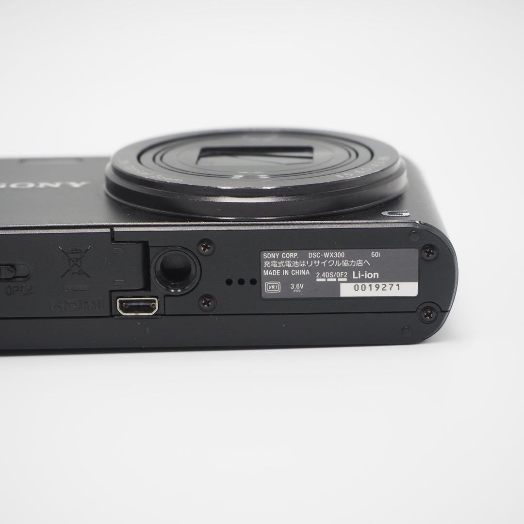 デジタルカメラ SONY DSC-WX300 バッテリー、付属品あり