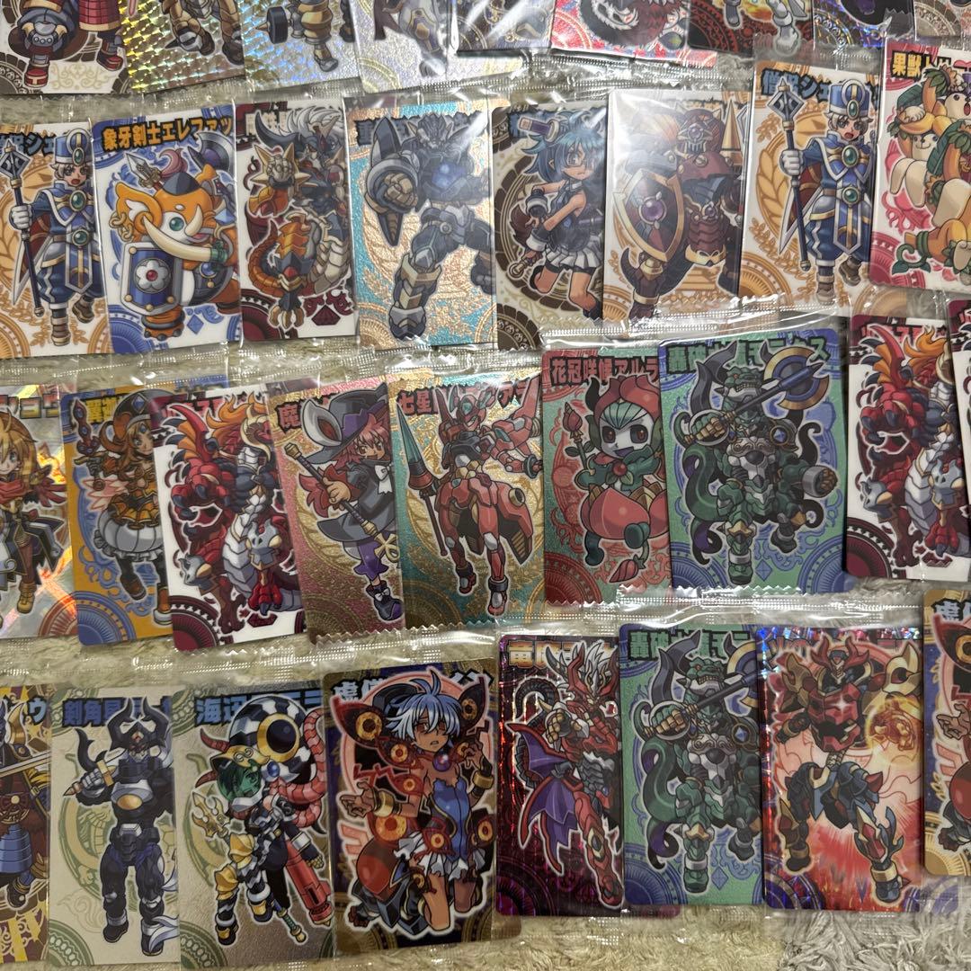 森羅万象チョコ　カード約150枚　まとめ売り【4408