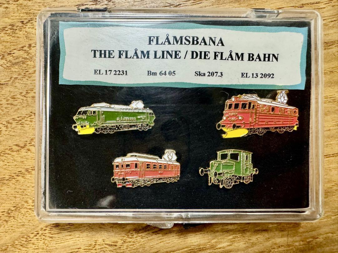ヨーロッパの鉄道ピンバッチ　未使用