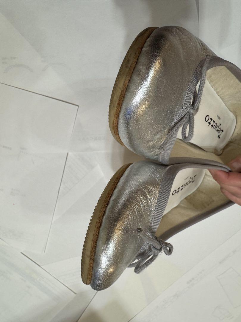 【福袋セール】 repetto レペット シルバー バレエシューズ 36 - メルカリ 靴