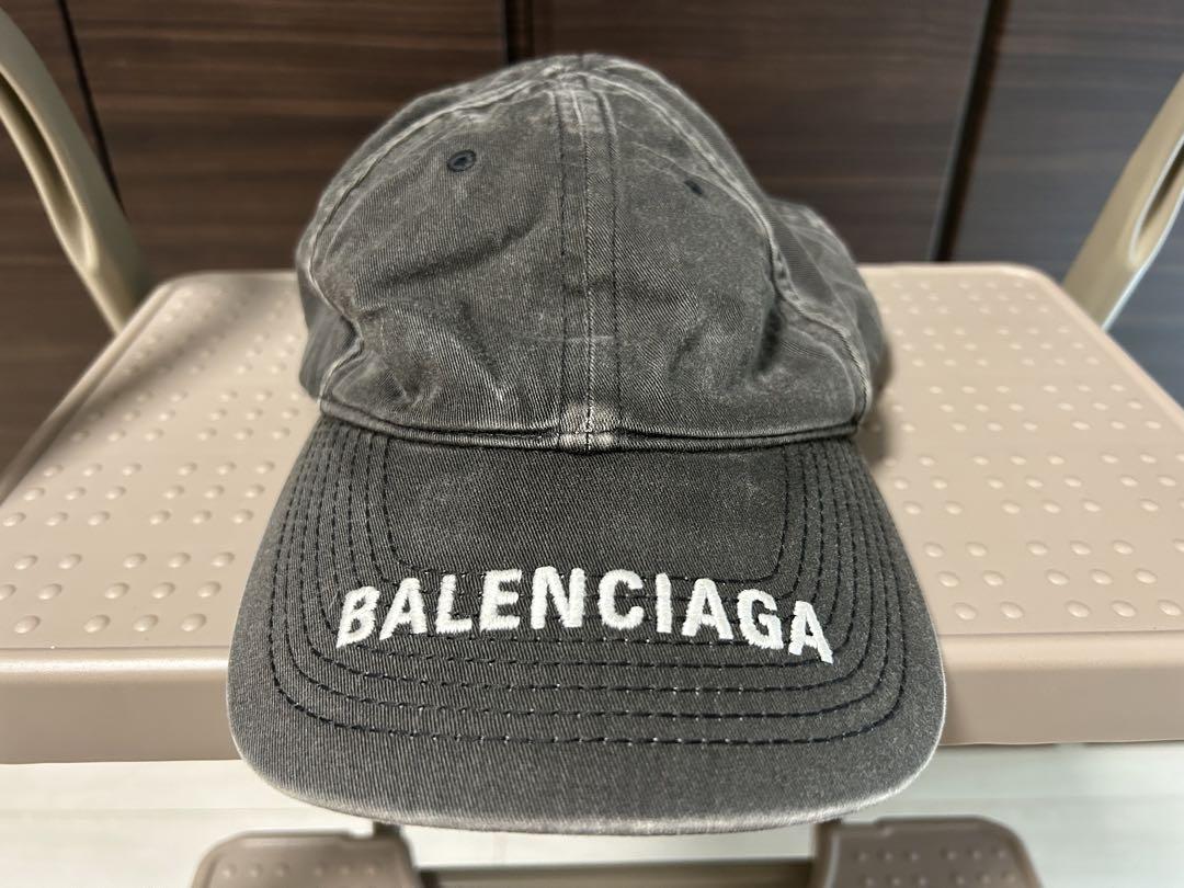 BALENCIAGA キャップダメージ加工 BALENCIAGA キャップダメージ加工