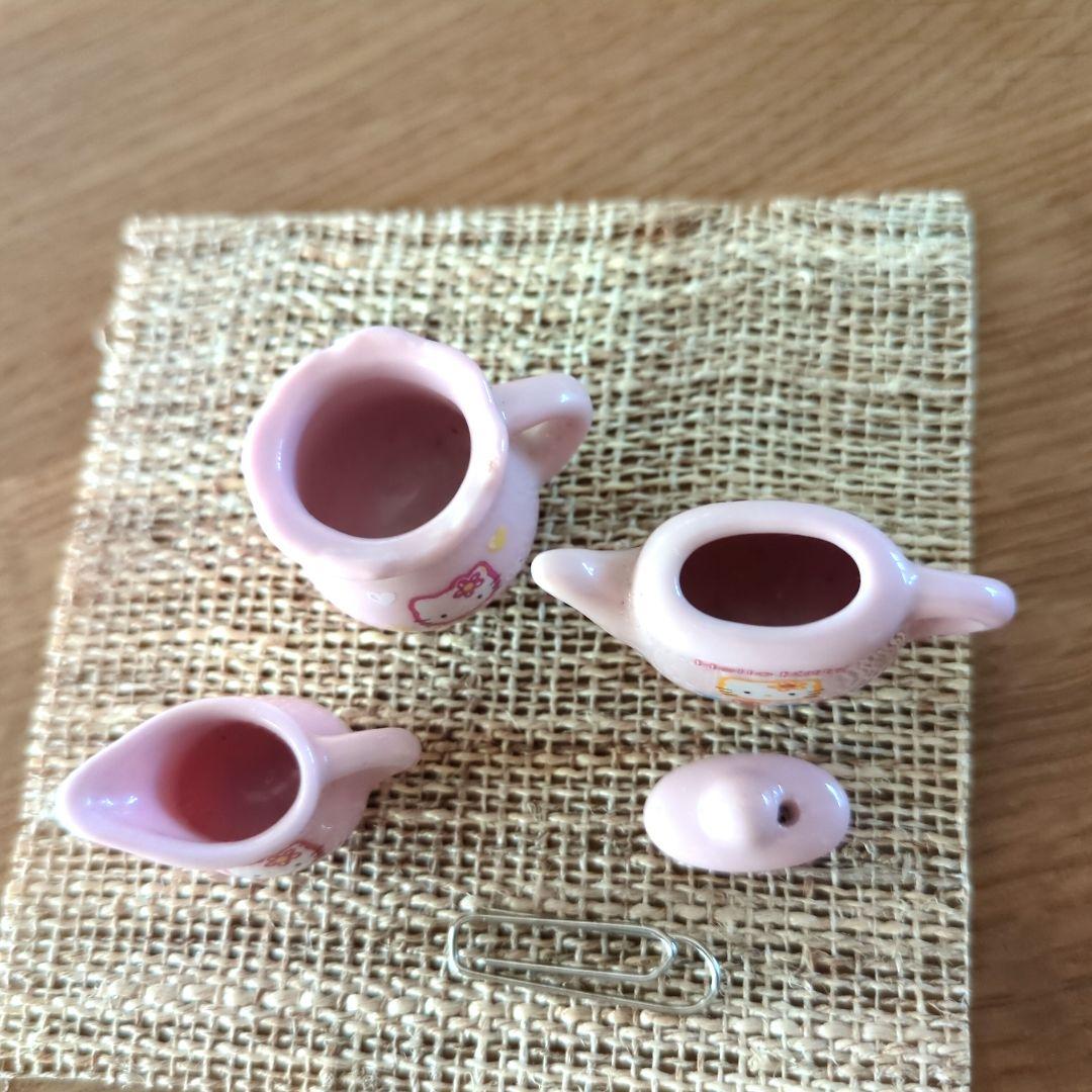 ハローキティ ミニ陶器セット ピンク サンリオ キティちゃん