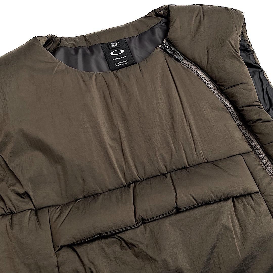 OAKLEY オークリー東レAirtastic 軽量 撥水 ベスト カーキ M OAKLEY オークリー東レAirtastic 軽量 撥水 ベスト カーキ M