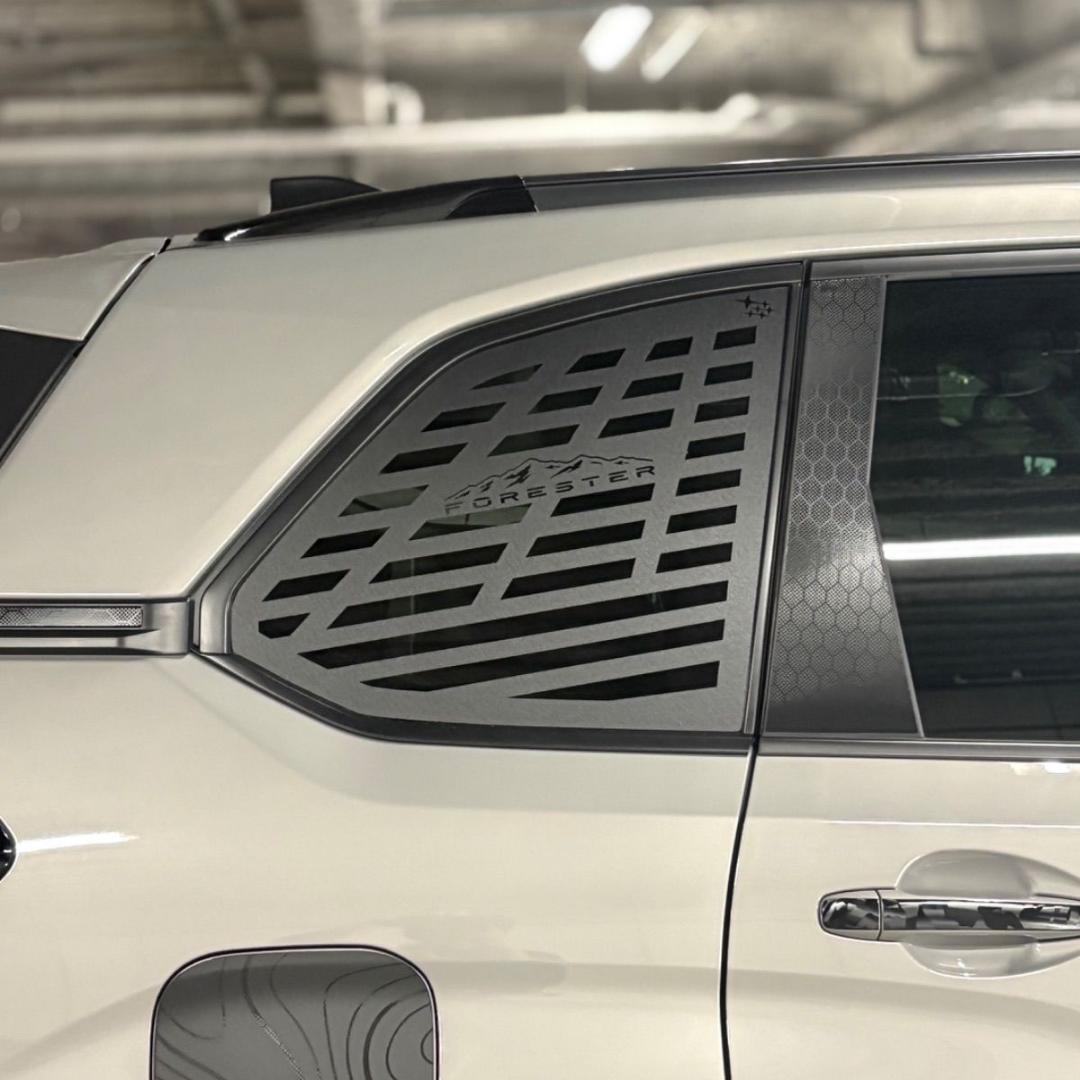 SLフォレスター用ウィンドウパネルデカール左右セット