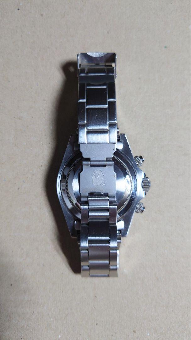 BAPEX  デイトナタイプ  自動巻  パンダ