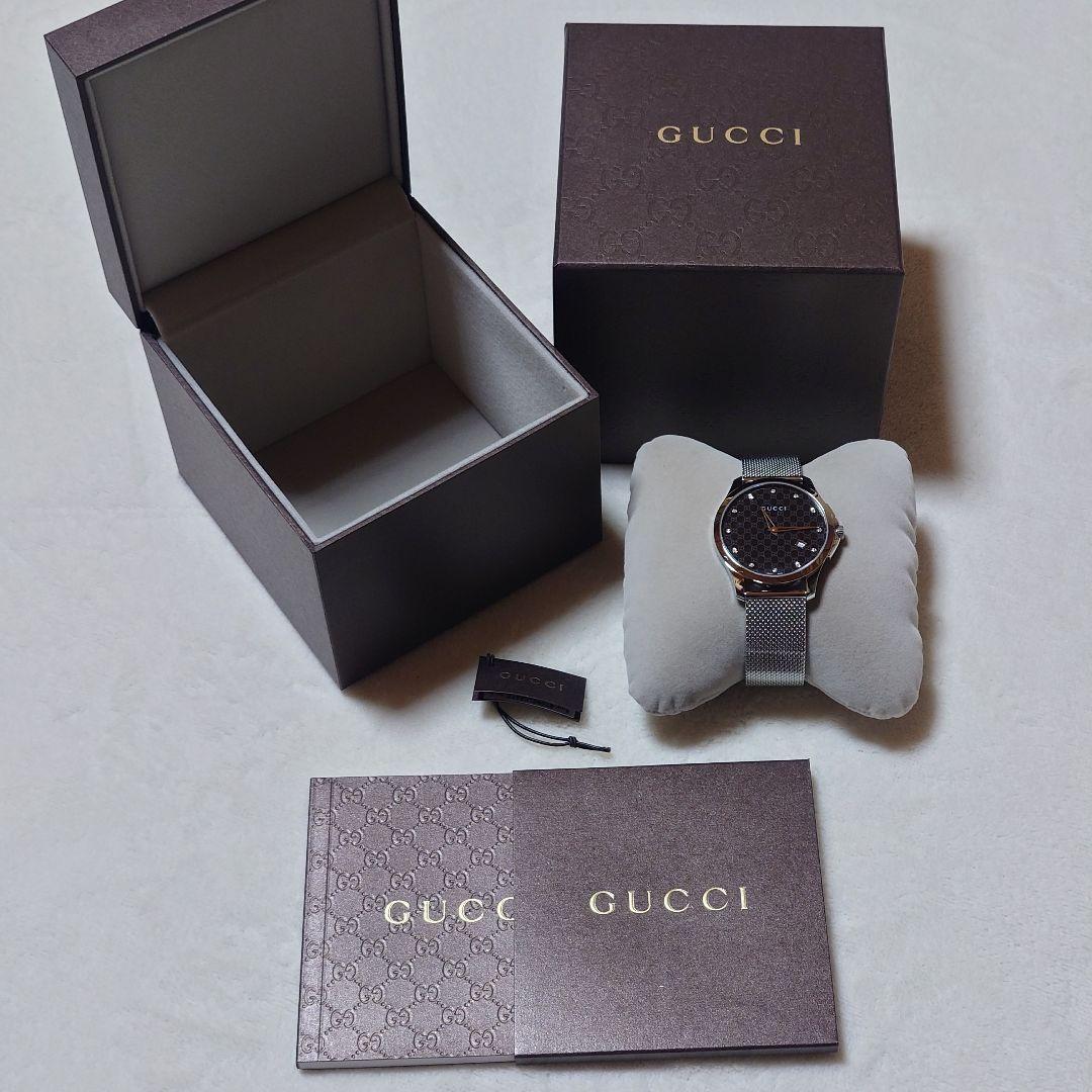 【新品未使用】　GUCCI グッチ YA126311 Gタイムレス 腕時計