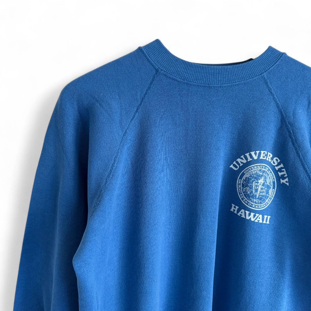 80s 70s ヴィンテージ ハワイ大学 Hanes製 USA製スウェット U1