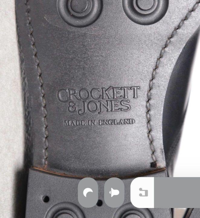 Crockett&Jones　ポール・スミス別注　ブーツ