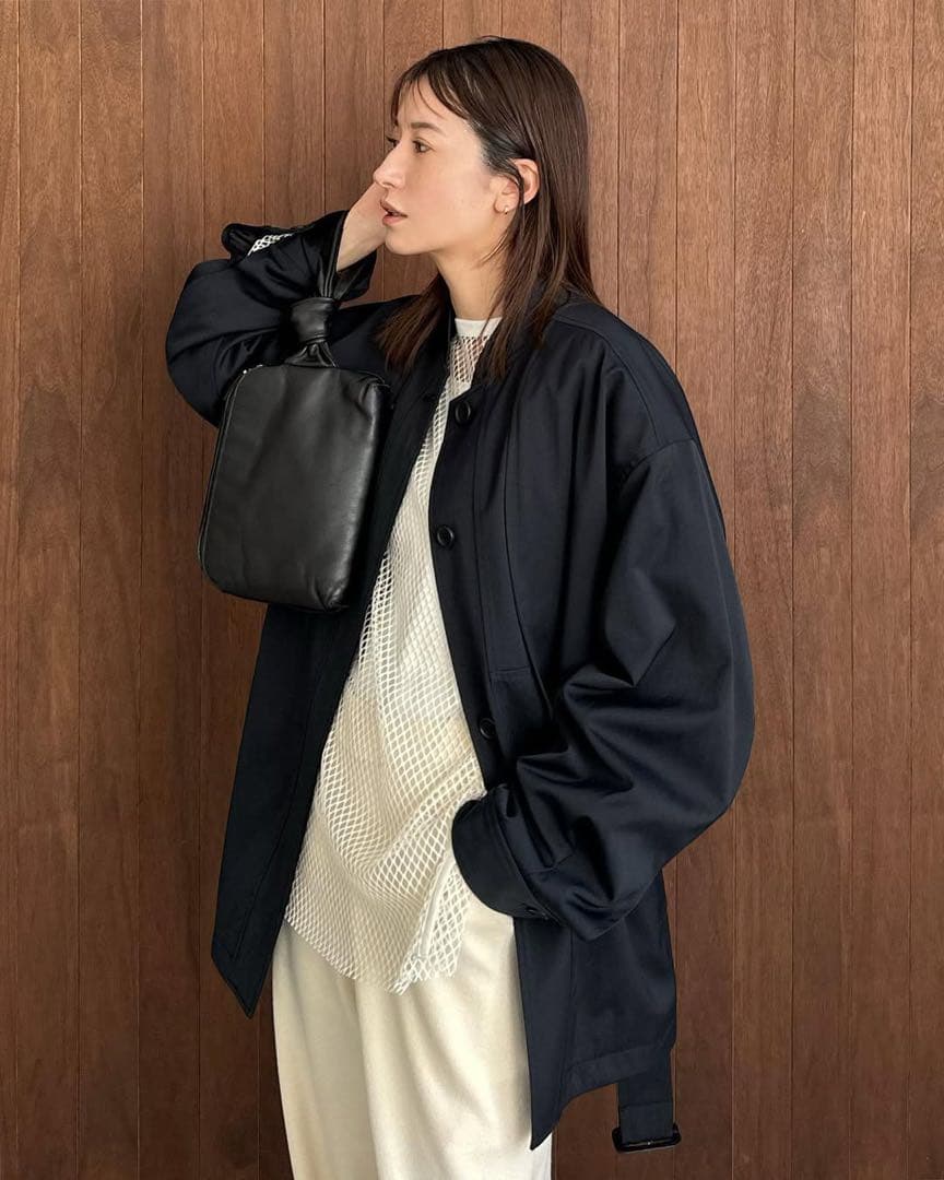 CLANE 3WAY ARRANGE JACKET ブラック