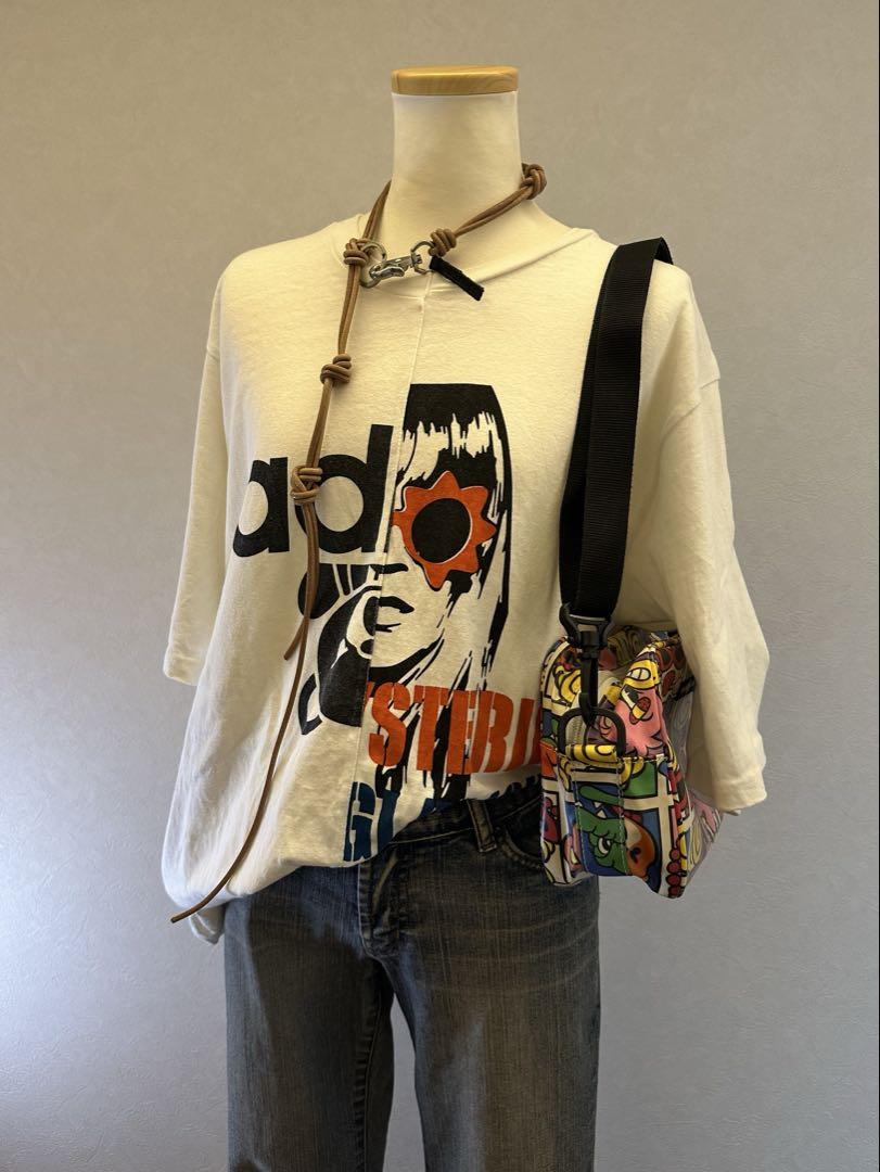 HYSTERICGLAMOUR ヒスベア　ヒスガール　アディダスコラボTシャツ