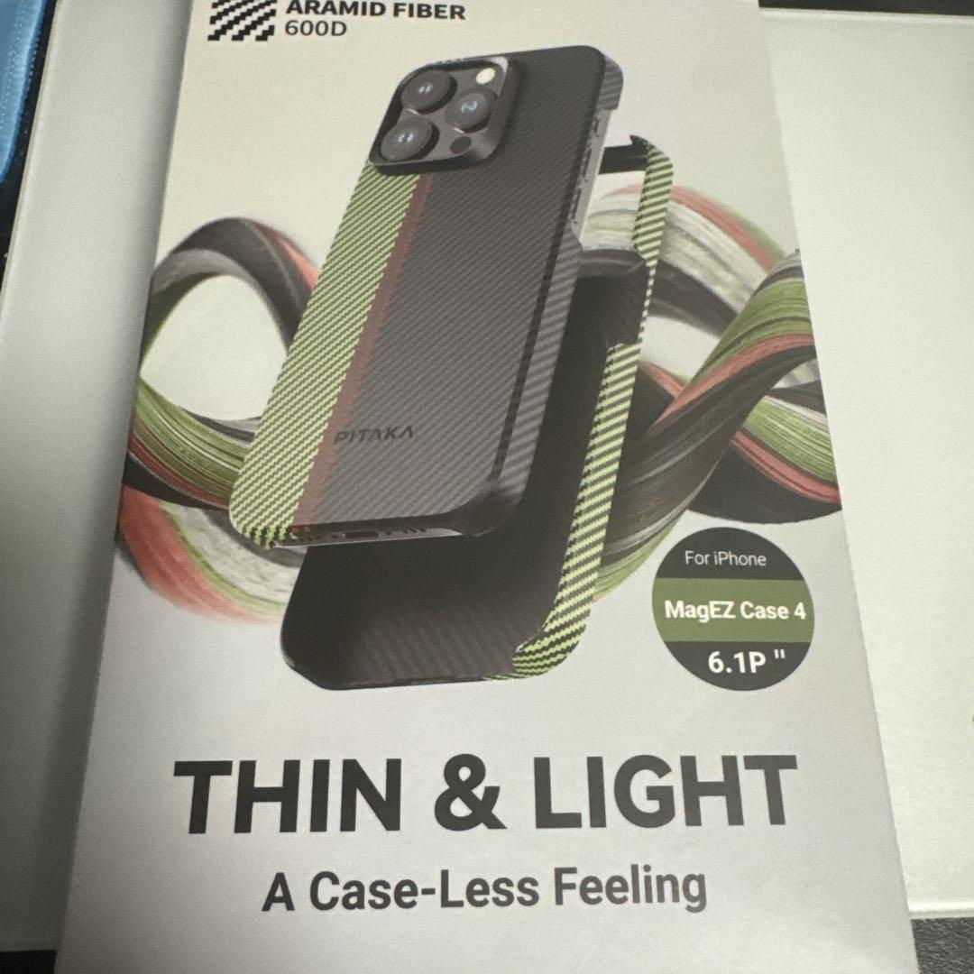 ピタカ　iPhone15pro ケース未使用品　pitaka