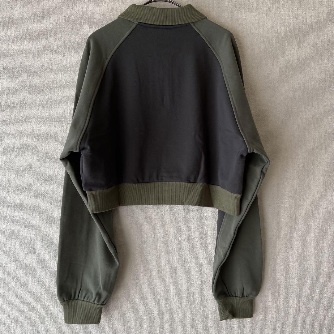 新品♪X-girl RAGLAN SWEAT TOP　ハーフジップ　トレーナー