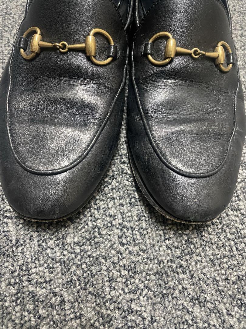 GUCCI 〔ブリクストン〕36cm　ホースビットローファー