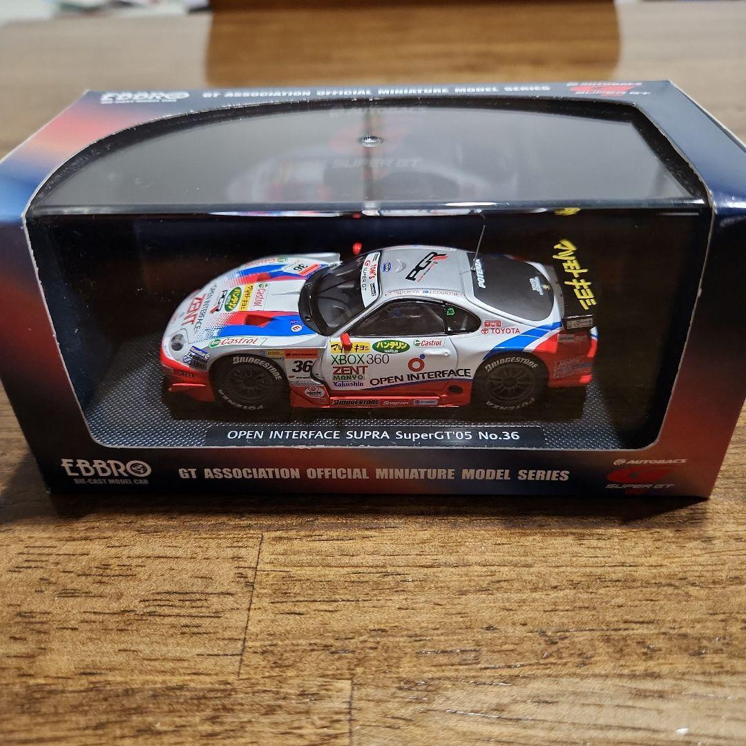 ミニカー EBBRO OPEN INTERFACE SUPRA SuperGT No.36 Ebbro 1/43 Open Interface Supra Supergt No.36 Minicar | eBay